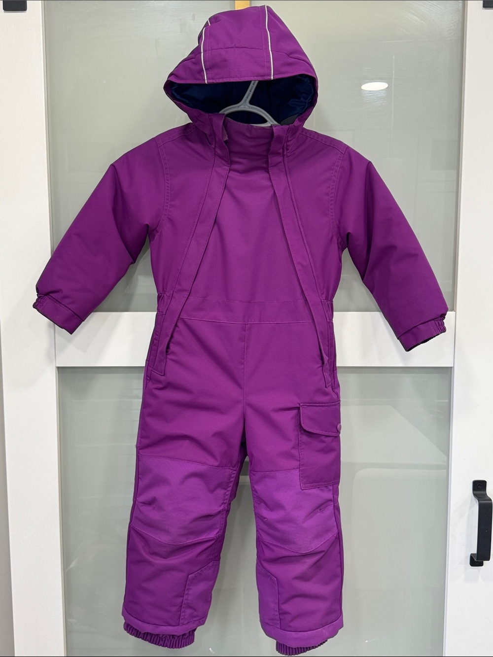 MEC Toaster Suit | Kids Size 3 | Purple/Navy | One-Piece Snowsuit